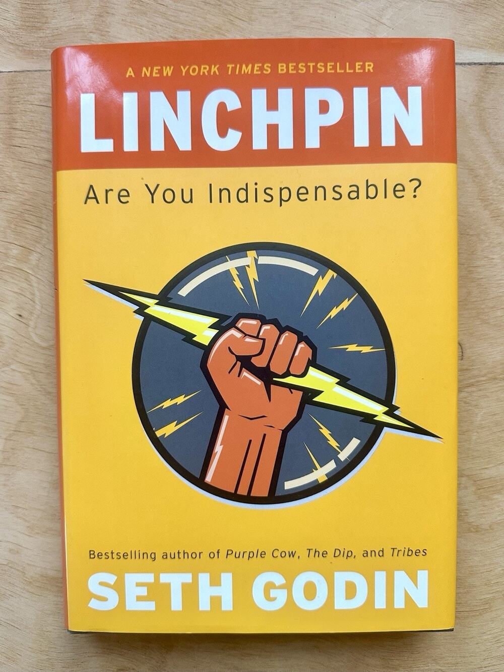 Seth Godin Linchpin Are You Indispensable? HC DJ First Printing 2010 Hardcover